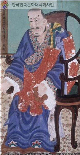 파일:민족기록화 인물 영규 영정.jpg