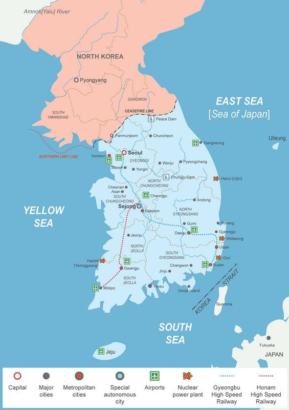 The Geography of Korea Korea100