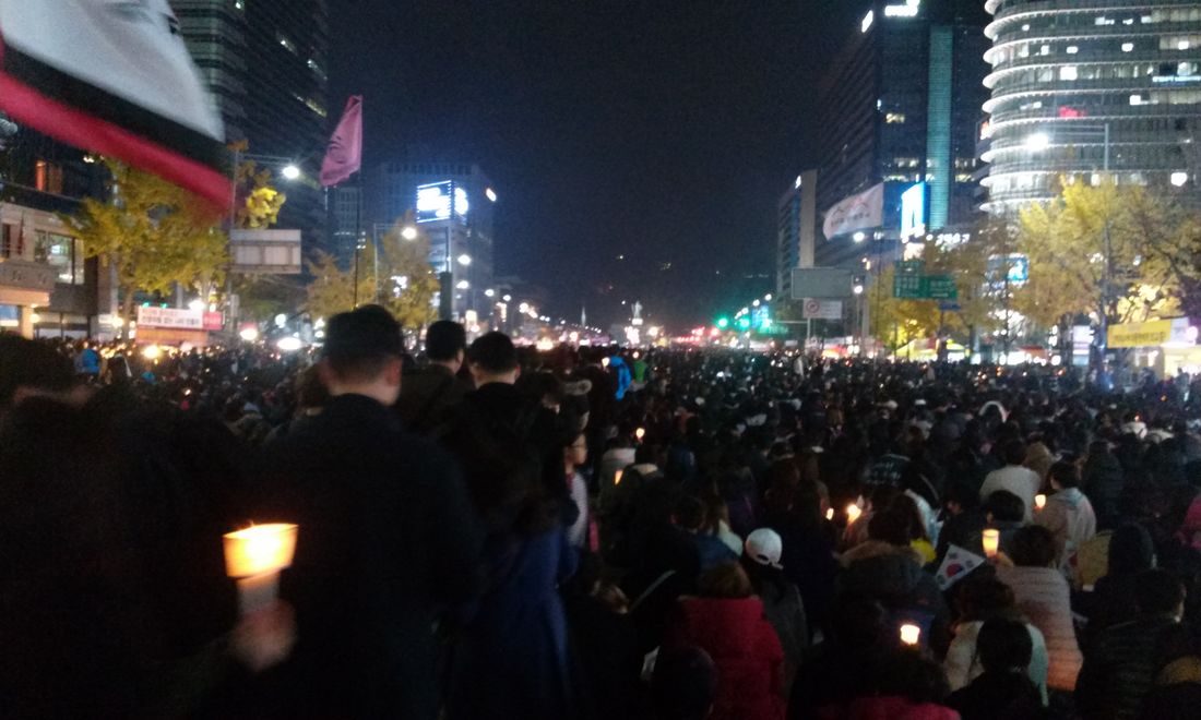 Candlelight Democracy Korea100