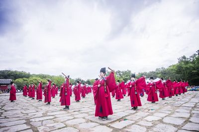 종묘대제의 팔일무(八佾舞)