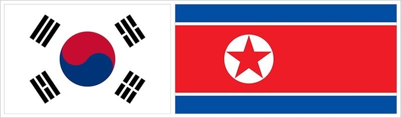 파일:태극기와 인공기.jpg