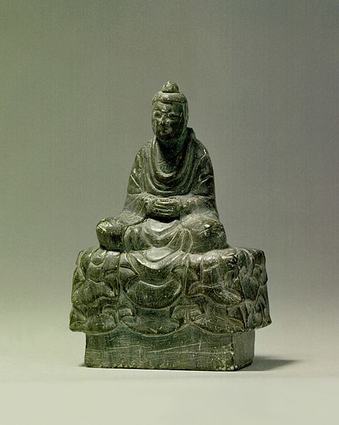 파일:부여 군수리 석조여래좌상(扶餘 軍守里 石造如來坐像).jpg