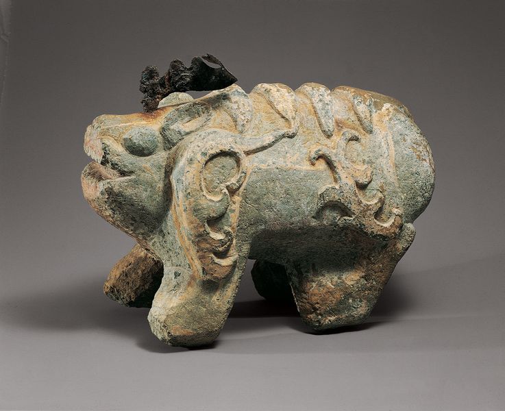 파일:국보 무령왕릉 석수2 문화재대관(국보).jpg