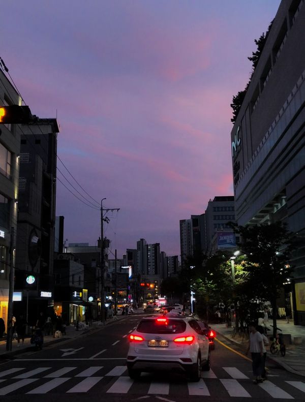 핑크빛 저녁 노을.jpg