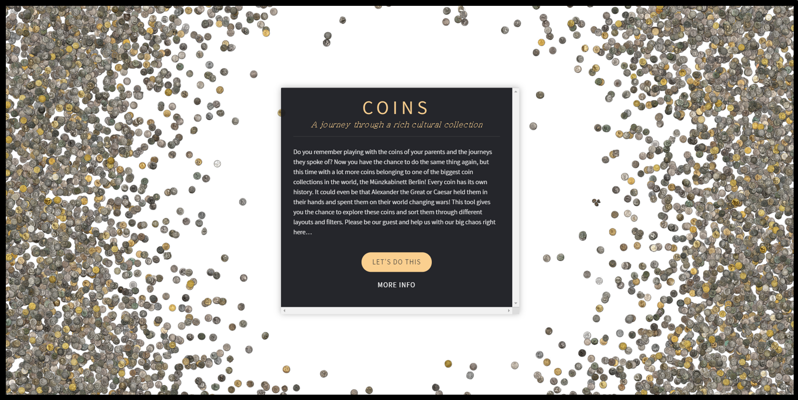 Coins 웹사이트 가기