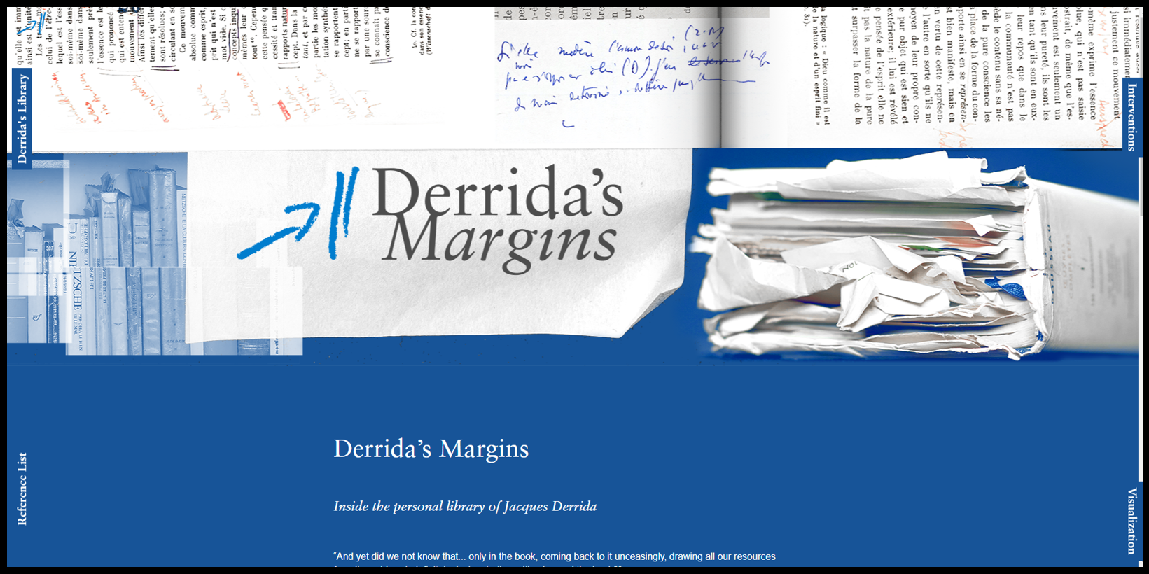 Derrida's Margins 웹사이트 가기
