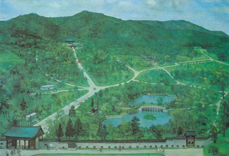 박영선 「현충사」 1973