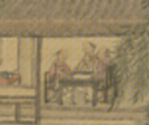 파일:春柳红桃图轴(춘류홍도도축)대화하는 사람.png