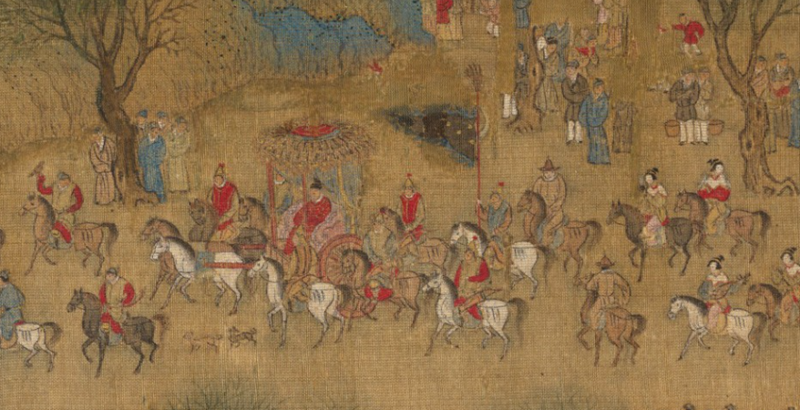 파일:청명절-청명상하도(미상)-행렬, 답청(2).png