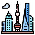 Free-icon-oriental-pearl-tower-2419540.png