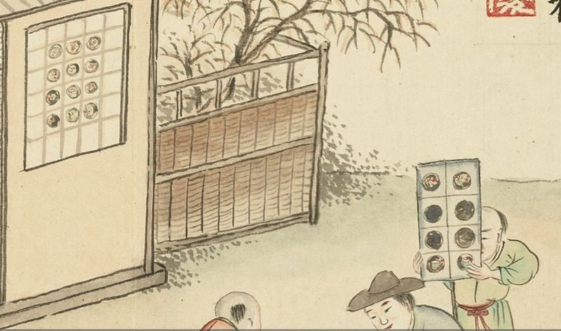 파일:춘절-화족유창-창문장식, 오색종이자르기.jpg