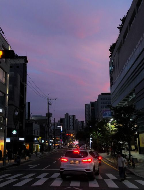 핑크빛 저녁 노을.jpg